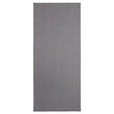 SOLLINGE rug, flatwoven, grey, 65x150 cm, 60418769