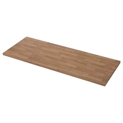 SALJAN Worktop, oak effect/laminate, 246x3.8 cm, 60439210