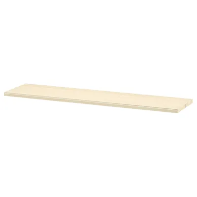 TRANHULT Shelf, aspen, 120x30 cm, 60454903