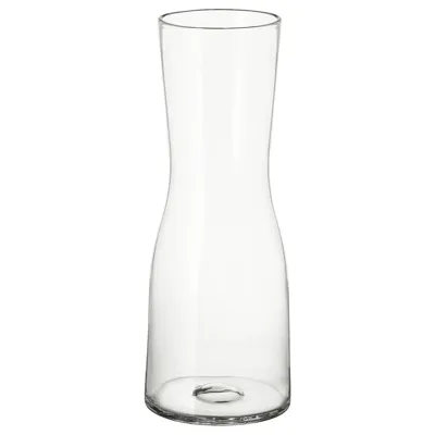 TIDVATTEN vase, clear glass, 30 cm, 60461244