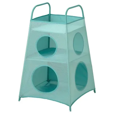 TIGERFINK Storage with compartments, turquoise, 60512470