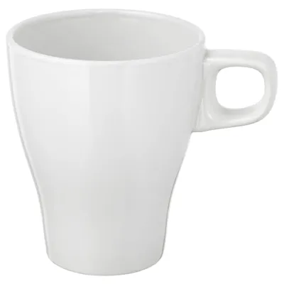 FARGRIK Mug, stoneware white 25 cl, 70192736