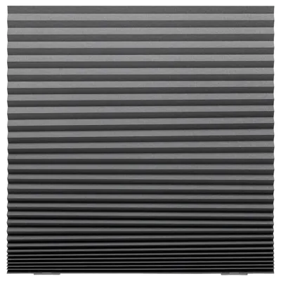 SCHOTTIS Block-out pleated blind, dark grey 100x190 cm, 70369508