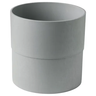NYPON Plant pot, in/outdoor grey 24 cm, 70395625