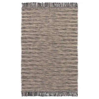 TAULOV Rug, flatwoven, beige 60x90 cm, 70418783