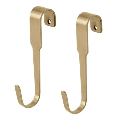 HULTARP Hook, polished/brass-colour 11 cm, 70448841