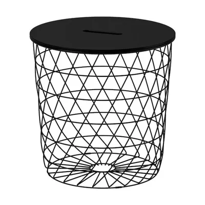 KVISTBRO Storage table, black 44 cm, 70480402