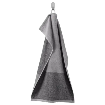 HIMLEAN Hand towel, dark grey/mélange, 40x70 cm, 70442943