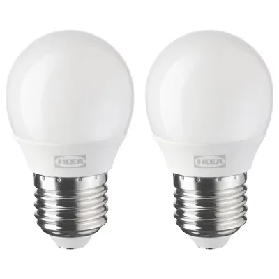 SOLHETTA LED bulb E27 250 lumen, globe opal white, 70518645