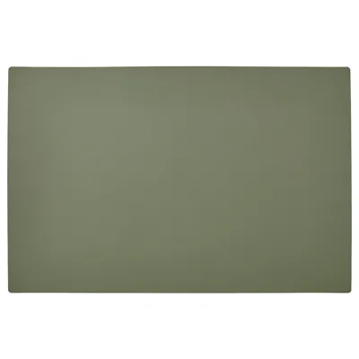 UTSADD place mat for food bowl, grey-green, 33x50 cm, 70569215