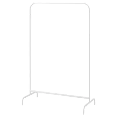 MULIG Clothes rack, white 99x152 cm, 80179433