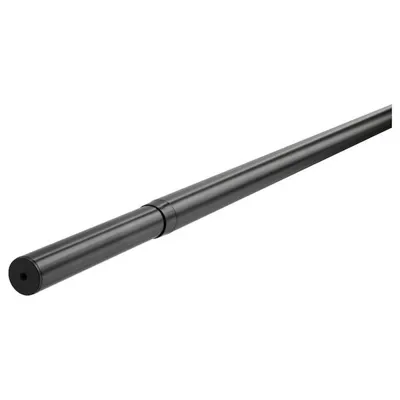 HUGAD Curtain rod, black 120-210 cm, 80217133