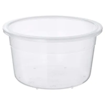 IKEA 365+ Food container, round/plastic 750 ml, 80359146