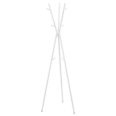 EKRAR Hat and coat stand, white 169 cm, 80415595