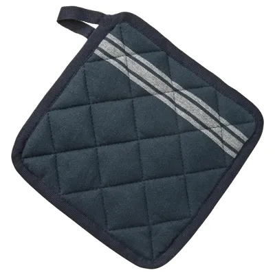 HILDEGUN pot holder, blue, 19x19 cm, 80484065