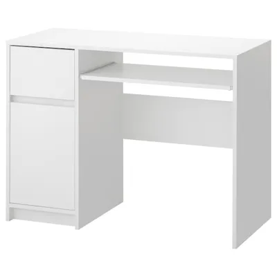 EJLER desk 100x45 cm white, 80495846