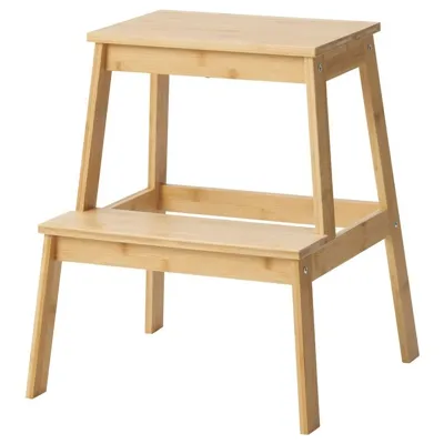 TENHULT Step stool, bamboo 43x40x50 cm, 80541056