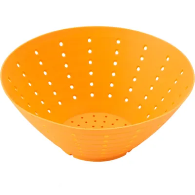 Silicone Bowl Colander-Yellow, Orange, 18*7.5Cm 4589767204228