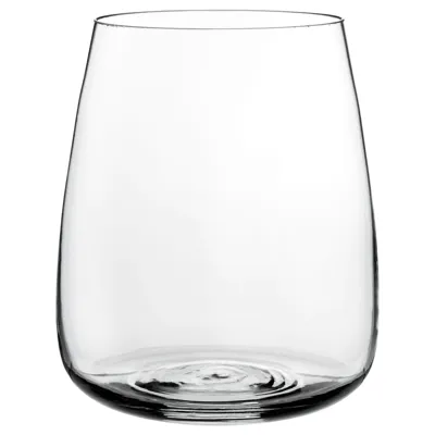BERAKNA Vase, clear glass 18 cm, 90327942