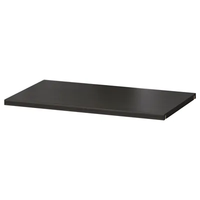 BESTA Shelf, black-brown56x36 cm, 90352682