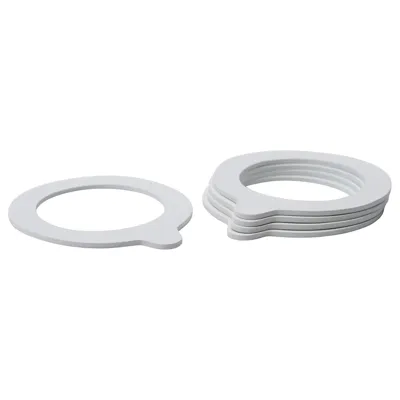 KORKEN Rubber gasket, white, 90414703