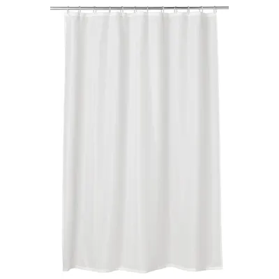 VANNEAN shower curtain, white, 180x200 cm, 90484814
