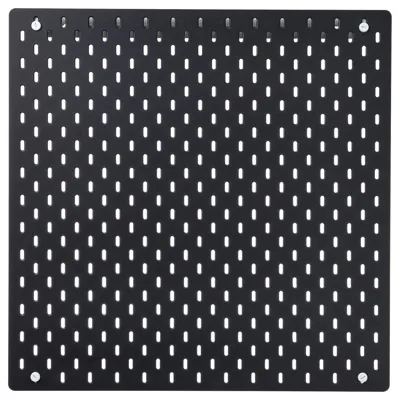 SKADIS Pegboard, black, 56x56 cm, 90534376
