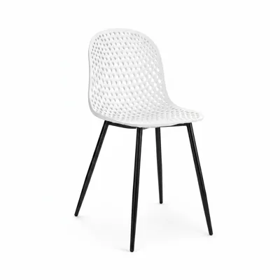 DLC Geoffrey Dining Chair 52x45x84 cm - White