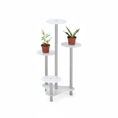 NEWAVE Plant Stand - White