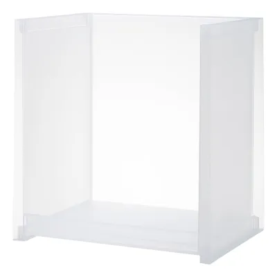 Stackable Storage Shelf Transparent L, Transparent, 38*28*39Cm 4589767252731