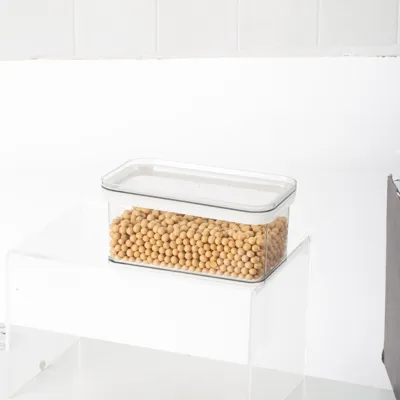 Plastic Storage Container 0.9L, Clear, 17.5*10.5*8Cm 4589767193218