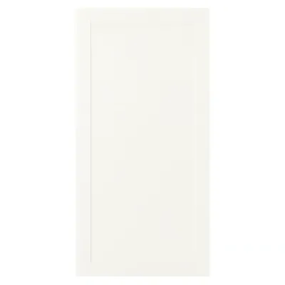 SANNIDAL Door, white, 60x120 cm, 00395544