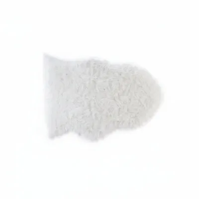 DLC Faux Sheepskin Carpet 65x90 cm - White