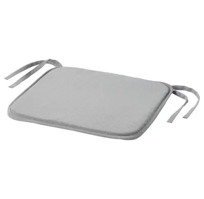 ASKNATFJARIL Chair pad, grey 34x34x1.5 cm 30507328
