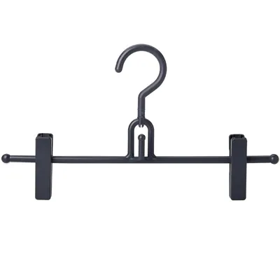 Black Skirt Hanger(5 Pcs A Set), Black 4589767217389