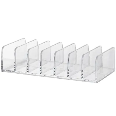 Eye Shadow Palette Divider Storage Shelf, Clear, 17*8.5*4.4Cm 4589767213671