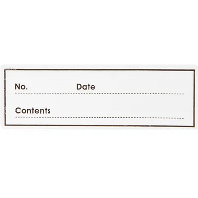 Non-Marking Label Sticker, White, 6*2.2Cm 4589767207014