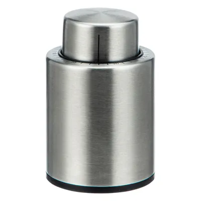 304 Stainless Steel Vacuum Wine Bottle Corks, Silver, 4.7*7Cm 4589767250973