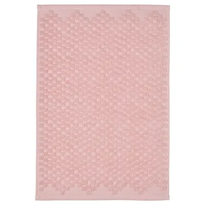 FJALLKATTFOT Bath mat, pale pink, 40x60 cm, 80580019