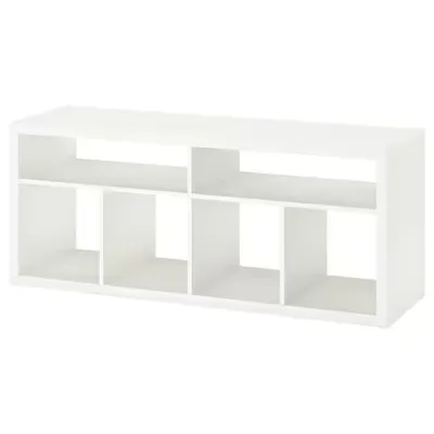 KALLAX TV bench, white, 147x60 cm, 50562088