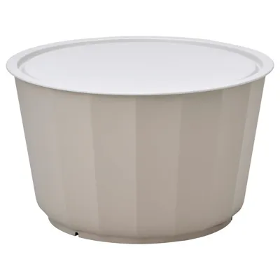 LAGASKAR Coffee table, outdoor, beige, 70543763