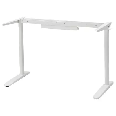RELATERA Underframe for table top, white, 90/117 cm, 40540619