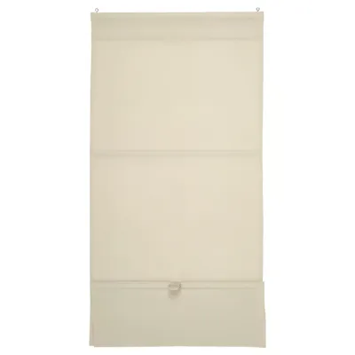 RINGBLOMMA Roman blind, beige, 60x160 cm