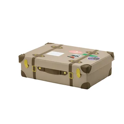 SANDLOPARE Storage trunk, light brown, 50x35x15 cm, 10603217