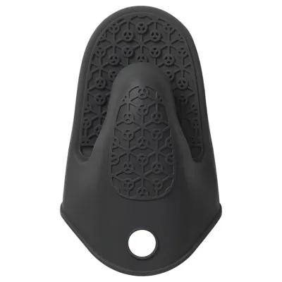 SANDVIVA oven glove, silicone/dark grey, 00587883
