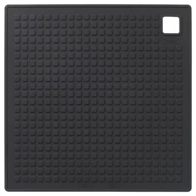 SANDVIVA Pot holder, silicone/dark grey, 18x18 cm, 40587876