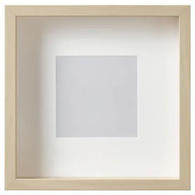 SANNAHED Frame, birch effect, 25x25 cm, 90553586