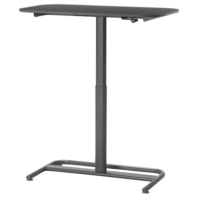 SEGRARE Desk sit/stand, dark grey, 110x60 cm, 70588110