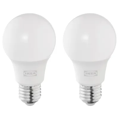 SOLHETTA LED bulb E27 806 lumen, globe opal white, 6000 K, 60551697