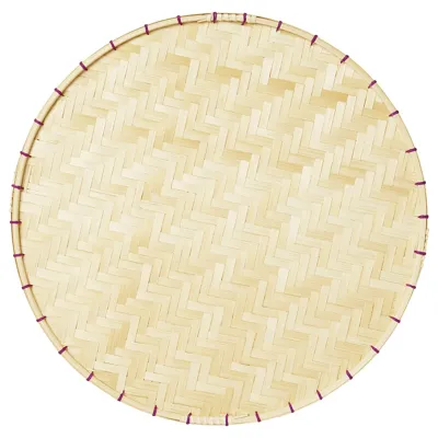 SOMMARFLOX Place mat, bamboo handmade, 30557281